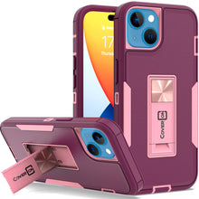 Load image into Gallery viewer, Apple iPhone 14 Case Heavy Duty Rugged Phone Cover w/ Kickstand