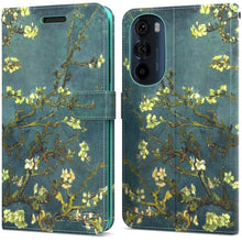 Load image into Gallery viewer, Motorola Edge 2022 / Motorola Edge 5G UW 2022 Wallet Case RFID Blocking Leather Folio Phone Pouch