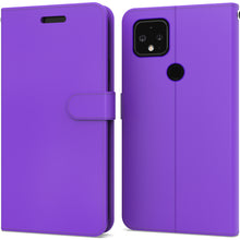 Load image into Gallery viewer, Google Pixel 4a 5G Wallet Case - RFID Blocking Leather Folio Phone Pouch - CarryALL Series