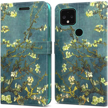 Load image into Gallery viewer, Google Pixel 4a 5G Wallet Case - RFID Blocking Leather Folio Phone Pouch - CarryALL Series