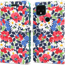 Load image into Gallery viewer, Google Pixel 4a 5G Wallet Case - RFID Blocking Leather Folio Phone Pouch - CarryALL Series