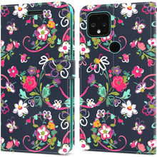 Load image into Gallery viewer, Google Pixel 4a 5G Wallet Case - RFID Blocking Leather Folio Phone Pouch - CarryALL Series