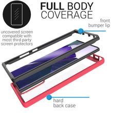 Load image into Gallery viewer, Samsung Galaxy Note 20 Ultra Case - Heavy Duty Shockproof Clear Phone Cover - EOS Series