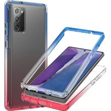 Load image into Gallery viewer, Samsung Galaxy Note 20 Clear Case Full Body Colorful Phone Cover - Gradient Series