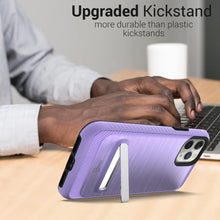 Load image into Gallery viewer, iPhone 11 Pro Max Case - Metal Kickstand Hybrid Phone Cover - SleekStand Series