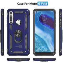 Load image into Gallery viewer, Motorola Moto G Fast Case with Metal Ring - Resistor Series