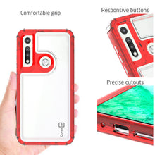 Load image into Gallery viewer, Motorola Moto G Fast Clear Case - Full Body Tough Military Grade Shockproof Phone Cover