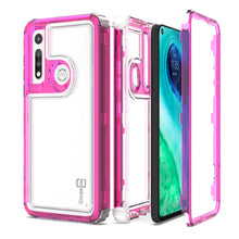 Load image into Gallery viewer, Motorola Moto G Fast Clear Case - Full Body Tough Military Grade Shockproof Phone Cover