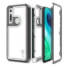 Load image into Gallery viewer, Motorola Moto G Fast Clear Case - Full Body Tough Military Grade Shockproof Phone Cover