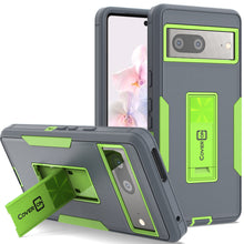 Load image into Gallery viewer, Google Pixel 7 Case Heavy Duty Rugged Phone Cover w/ Kickstand