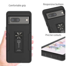 Load image into Gallery viewer, Google Pixel 7 Case Heavy Duty Rugged Phone Cover w/ Kickstand