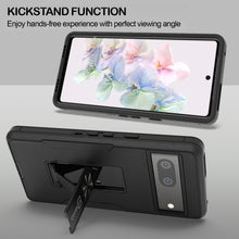 Load image into Gallery viewer, Google Pixel 7 Case Heavy Duty Rugged Phone Cover w/ Kickstand