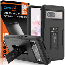 Load image into Gallery viewer, Google Pixel 7 Case Heavy Duty Rugged Phone Cover w/ Kickstand
