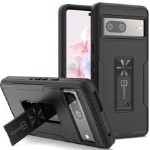 Load image into Gallery viewer, Google Pixel 7 Case Heavy Duty Rugged Phone Cover w/ Kickstand