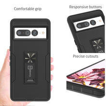 Load image into Gallery viewer, Google Pixel 7 Pro Case Heavy Duty Rugged Phone Cover w/ Kickstand