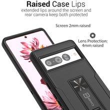 Load image into Gallery viewer, Google Pixel 7 Pro Case Heavy Duty Rugged Phone Cover w/ Kickstand