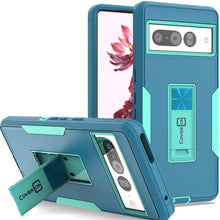 Load image into Gallery viewer, Google Pixel 7 Pro Case Heavy Duty Rugged Phone Cover w/ Kickstand