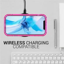 Load image into Gallery viewer, Apple iPhone 12 Pro Max Clear Liquid Glitter Case - Full Body Tough Military Grade Shockproof Phone Cover