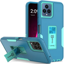 Load image into Gallery viewer, T-Mobile Revvl 6 5G Case Heavy Duty Rugged Phone Cover w/ Kickstand