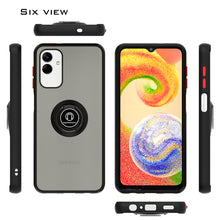 Load image into Gallery viewer, Samsung Galaxy A04/ Galaxy A04S / Galaxy A13 5G Ring Case Clear Tinted Back Phone Cover