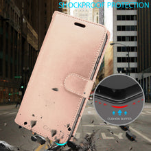 Load image into Gallery viewer, Samsung Galaxy Note 20 Wallet Case - RFID Blocking Leather Folio Phone Pouch - CarryALL Series