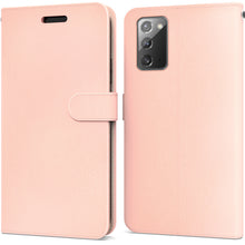 Load image into Gallery viewer, Samsung Galaxy Note 20 Wallet Case - RFID Blocking Leather Folio Phone Pouch - CarryALL Series
