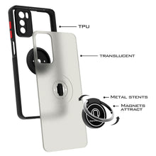 Load image into Gallery viewer, Motorola Moto G42 Ring Case Clear Tinted Back Phone Cover