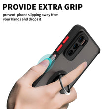 Load image into Gallery viewer, Motorola Moto G42 Ring Case Clear Tinted Back Phone Cover