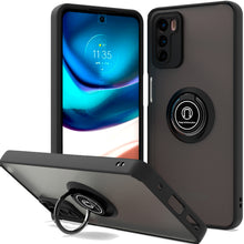 Load image into Gallery viewer, Motorola Moto G42 Ring Case Clear Tinted Back Phone Cover