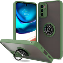 Load image into Gallery viewer, Motorola Moto G42 Ring Case Clear Tinted Back Phone Cover