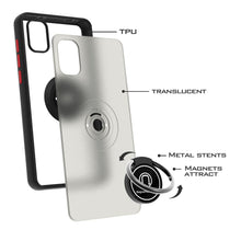 Load image into Gallery viewer, TCL ION Z Ring Case Clear Tinted Back Phone Cover