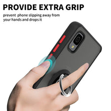 Load image into Gallery viewer, TCL ION Z Ring Case Clear Tinted Back Phone Cover