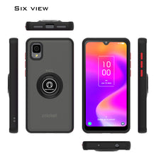 Load image into Gallery viewer, TCL ION Z Ring Case Clear Tinted Back Phone Cover