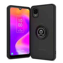 Load image into Gallery viewer, TCL ION Z Ring Case Clear Tinted Back Phone Cover