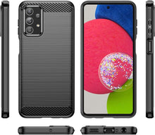 Load image into Gallery viewer, Samsung Galaxy A23 5G Case Slim TPU Phone Cover w/ Carbon Fiber