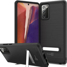 Load image into Gallery viewer, Samsung Galaxy Note 20 Case - Metal Kickstand Hybrid Phone Cover - SleekStand Series