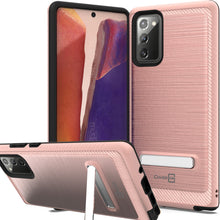 Load image into Gallery viewer, Samsung Galaxy Note 20 Case - Metal Kickstand Hybrid Phone Cover - SleekStand Series