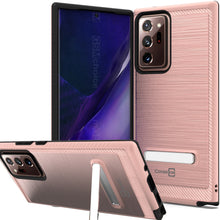 Load image into Gallery viewer, Samsung Galaxy Note 20 Ultra Case - Metal Kickstand Hybrid Phone Cover - SleekStand Series