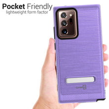 Load image into Gallery viewer, Samsung Galaxy Note 20 Ultra Case - Metal Kickstand Hybrid Phone Cover - SleekStand Series