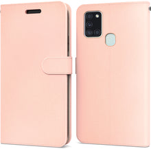 Load image into Gallery viewer, Samsung Galaxy A21s Wallet Case - RFID Blocking Leather Folio Phone Pouch - CarryALL Series