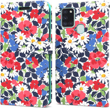 Load image into Gallery viewer, Samsung Galaxy A21s Wallet Case - RFID Blocking Leather Folio Phone Pouch - CarryALL Series