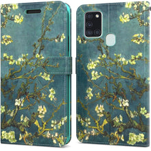 Load image into Gallery viewer, Samsung Galaxy A21s Wallet Case - RFID Blocking Leather Folio Phone Pouch - CarryALL Series