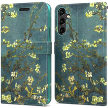 Load image into Gallery viewer, Samsung Galaxy A14 5G Wallet Case RFID Blocking Leather Folio Phone Pouch