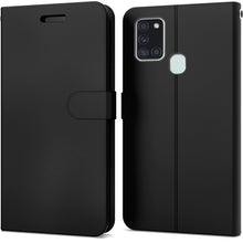 Load image into Gallery viewer, Samsung Galaxy A21s Wallet Case - RFID Blocking Leather Folio Phone Pouch - CarryALL Series
