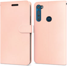 Load image into Gallery viewer, Motorola Moto One Fusion Plus Wallet Case - RFID Blocking Leather Folio Phone Pouch - CarryALL Series