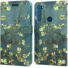 Load image into Gallery viewer, Motorola Moto One Fusion Plus Wallet Case - RFID Blocking Leather Folio Phone Pouch - CarryALL Series