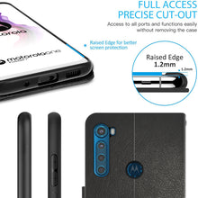 Load image into Gallery viewer, Motorola Moto One Fusion Plus Wallet Case - RFID Blocking Leather Folio Phone Pouch - CarryALL Series