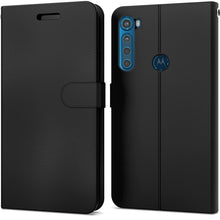 Load image into Gallery viewer, Motorola Moto One Fusion Plus Wallet Case - RFID Blocking Leather Folio Phone Pouch - CarryALL Series