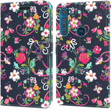 Load image into Gallery viewer, Motorola Moto One Fusion Plus Wallet Case - RFID Blocking Leather Folio Phone Pouch - CarryALL Series