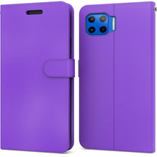 Load image into Gallery viewer, Motorola Moto G 5G Plus / Moto One 5G Wallet Case - RFID Blocking Leather Folio Phone Pouch - CarryALL Series